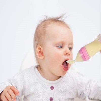 Biberon cuillère - NewBabyFeedingBottle™ - Rose - Miam bébé