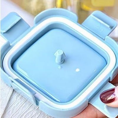 Boite Hermetique en Verre - GlassFoodStorageBox™ - Bleu - Miam bébé