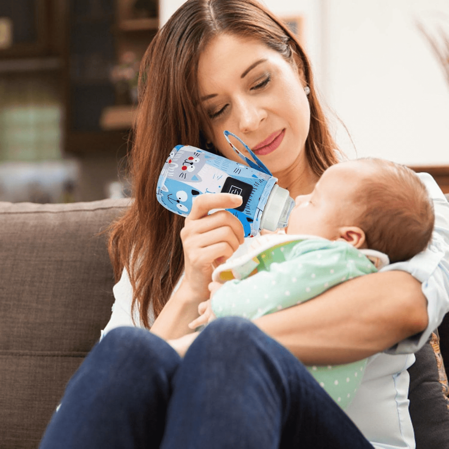 Chauffe Biberon - MilkWaterWarmer™ - Bleu - Miam bébé