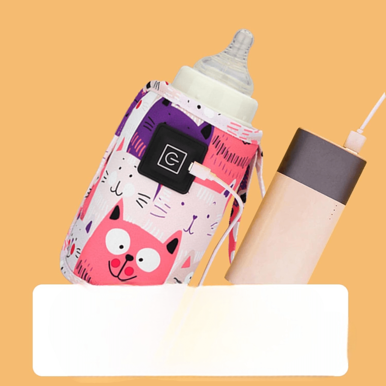 Chauffe Biberon - MilkWaterWarmer™ - Rose - Miam bébé