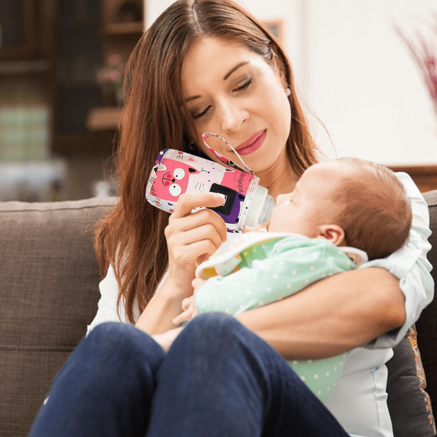 Chauffe Biberon - MilkWaterWarmer™ - Rose - Miam bébé