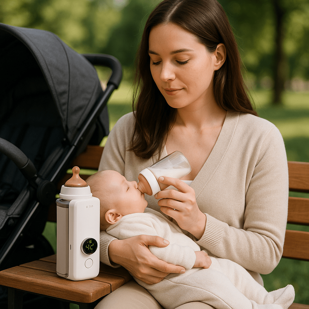 chauffe biberon portable| Digital - Miam bébé