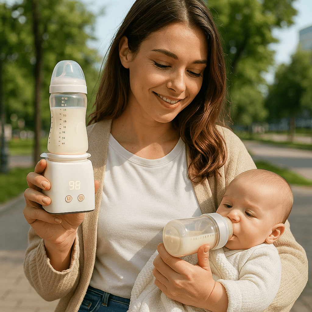 chauffe biberon portable intell révolutionne vos sorties