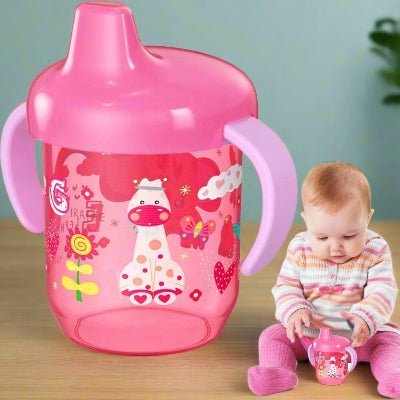 Gobelet pour Bebe - SippyJoy™ - Rose - Miam bébé