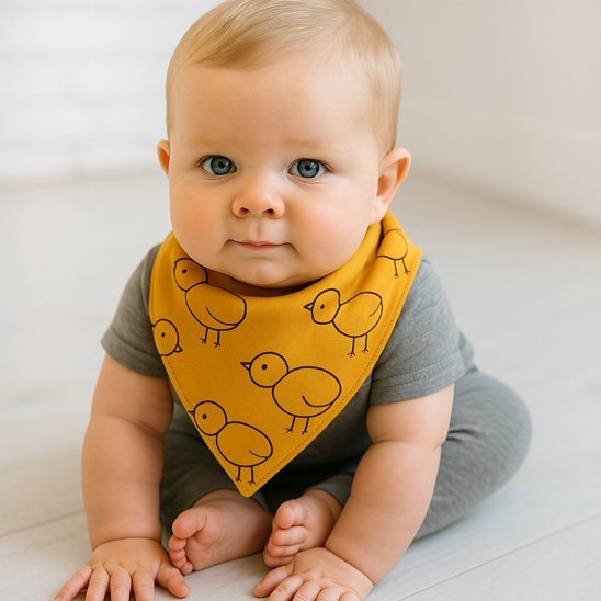 Bavoir bandana | Stylé & Absorbant - Miam bébé