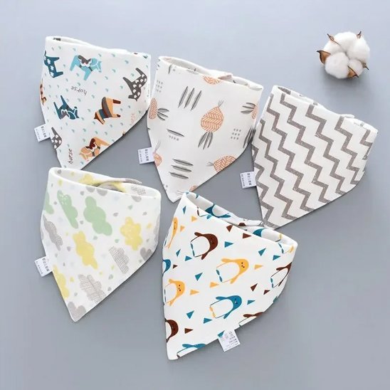 Bavoir bandana | Stylé & Absorbant - Miam bébé