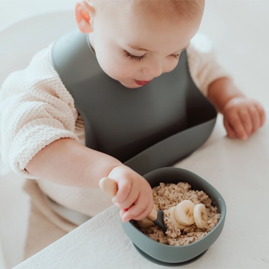 Bavoir bébé | Ultra - absorbant - Miam bébé