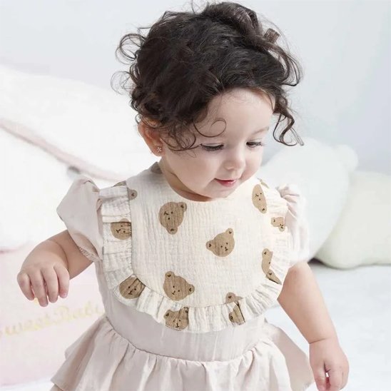 Bavoir pour bebe | Imperméable Ajustable - Miam bébé