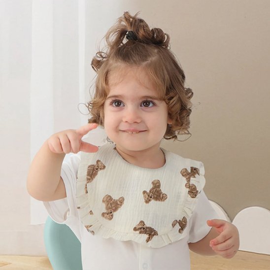 Bavoir pour bebe | Imperméable Ajustable - Miam bébé