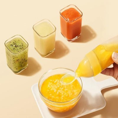 Biberon cuillère - NewBabyFeedingBottle™ - Jaune - Miam bébé