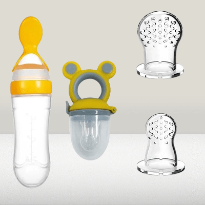 Biberon cuillère - NewBabyFeedingBottle™ - Jaune - Miam bébé
