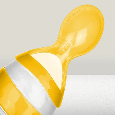 Biberon cuillère - NewBabyFeedingBottle™ - Jaune - Miam bébé