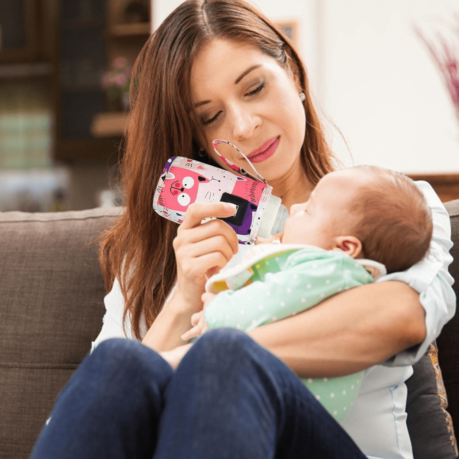 Chauffe Biberon - MilkWaterWarmer™ - Rose - Miam bébé
