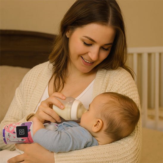 chauffe biberon nomade | Baby BottleWarme Mix - Miam bébé
