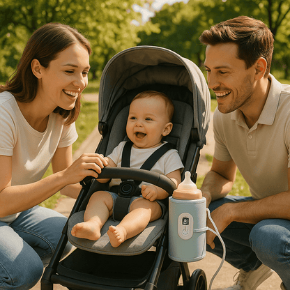 chauffe biberon nomade | Baby BottleWarme Mix - Miam bébé