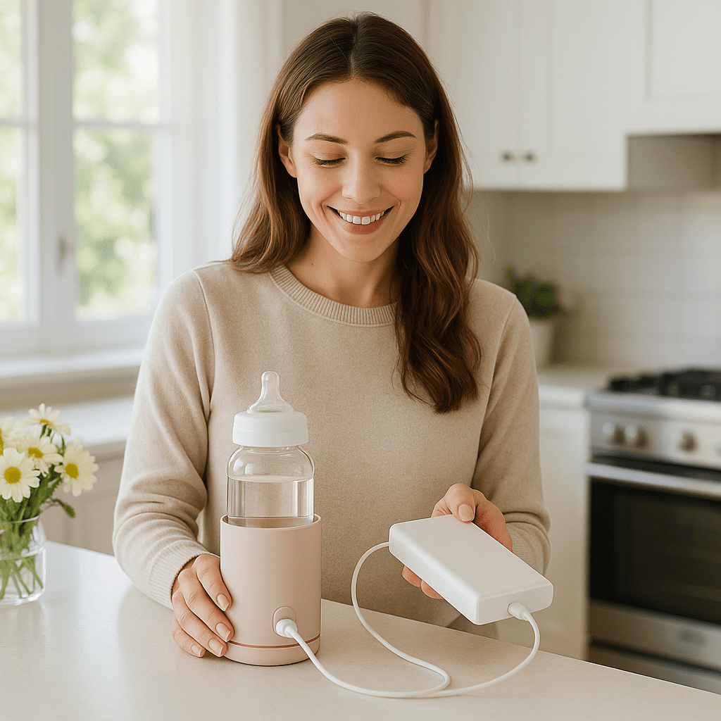 chauffe biberon nomade Milk Ease charge facile 