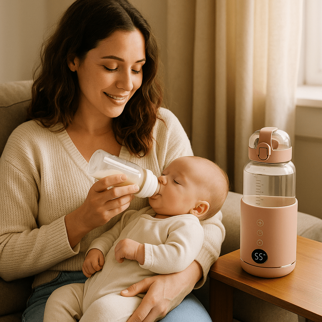 chauffe biberon nomade Milk Ease confort bien être bébé 