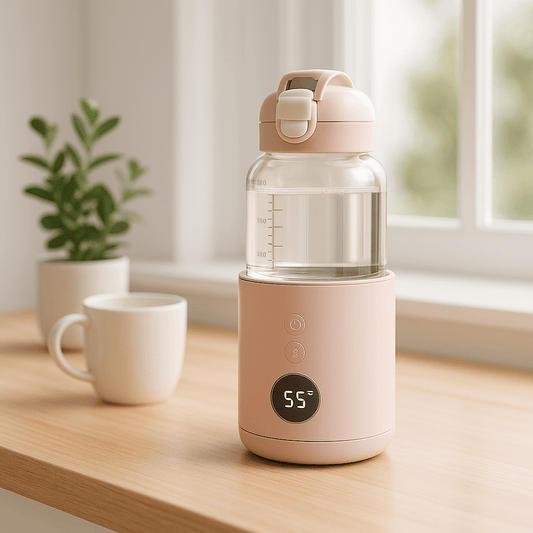chauffe biberon nomade Milk Ease rose