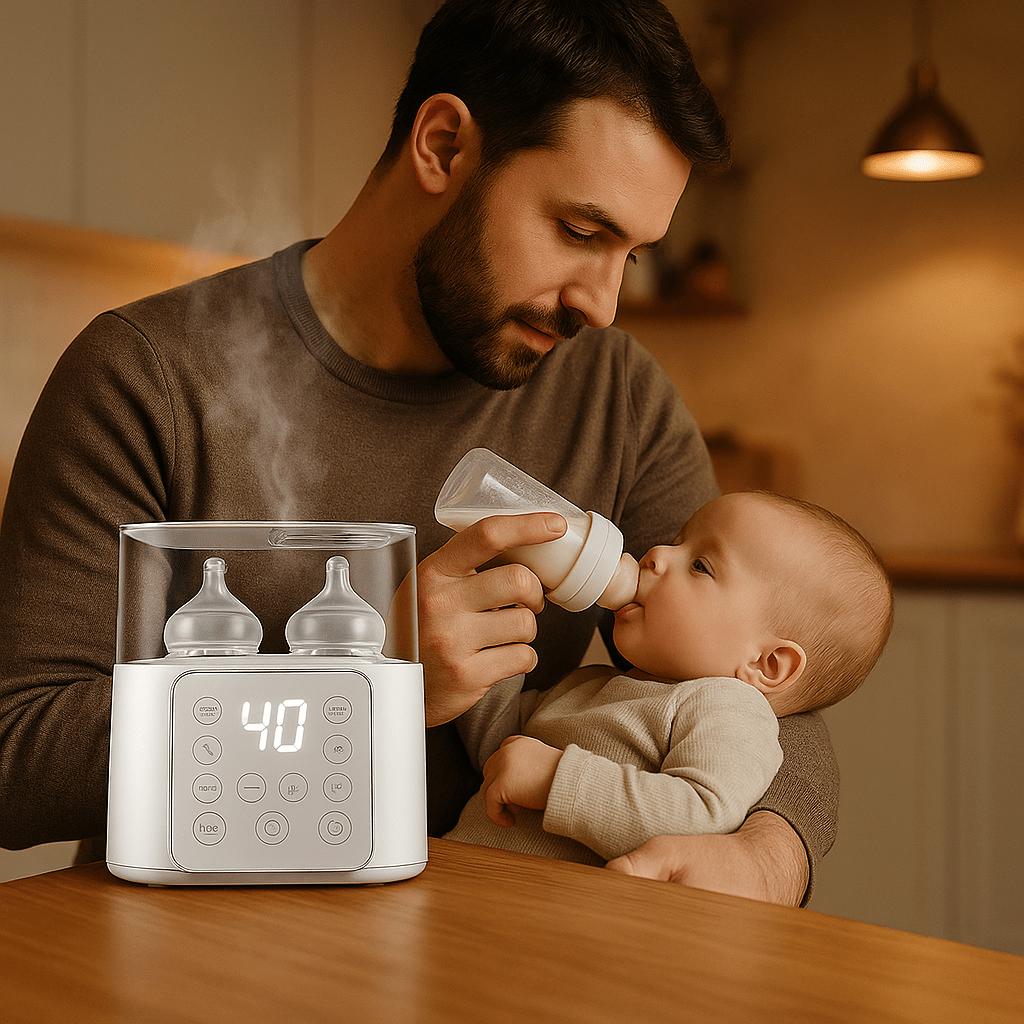 chauffe biberon nouvelle génération repas  bebe