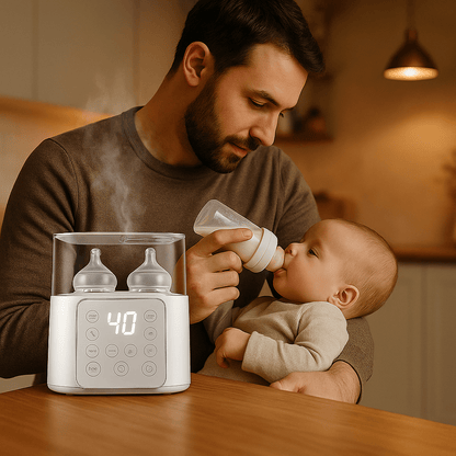 chauffe biberon nouvelle génération repas  bebe