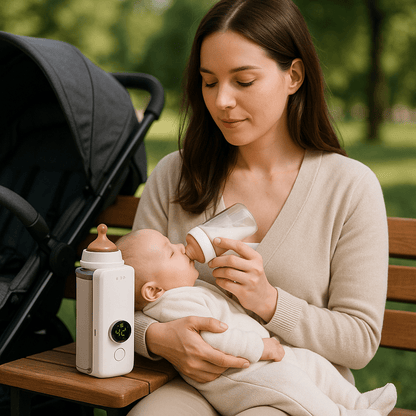 chauffe biberon portable| Digital - Miam bébé