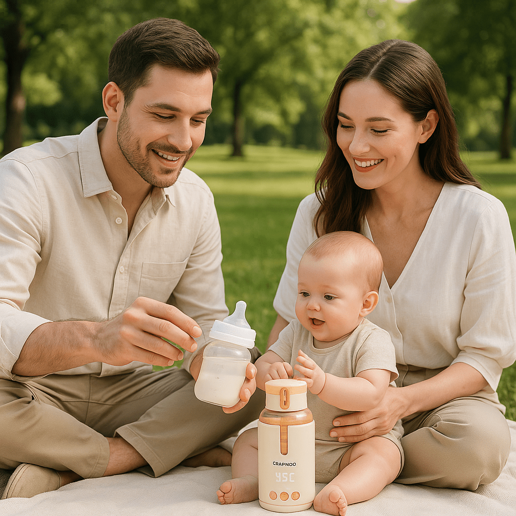 Chauffe biberon portable | Ultra Slim - Miam bébé