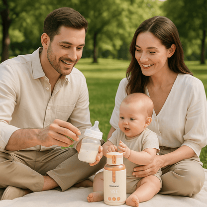 Chauffe biberon portable | Ultra Slim - Miam bébé