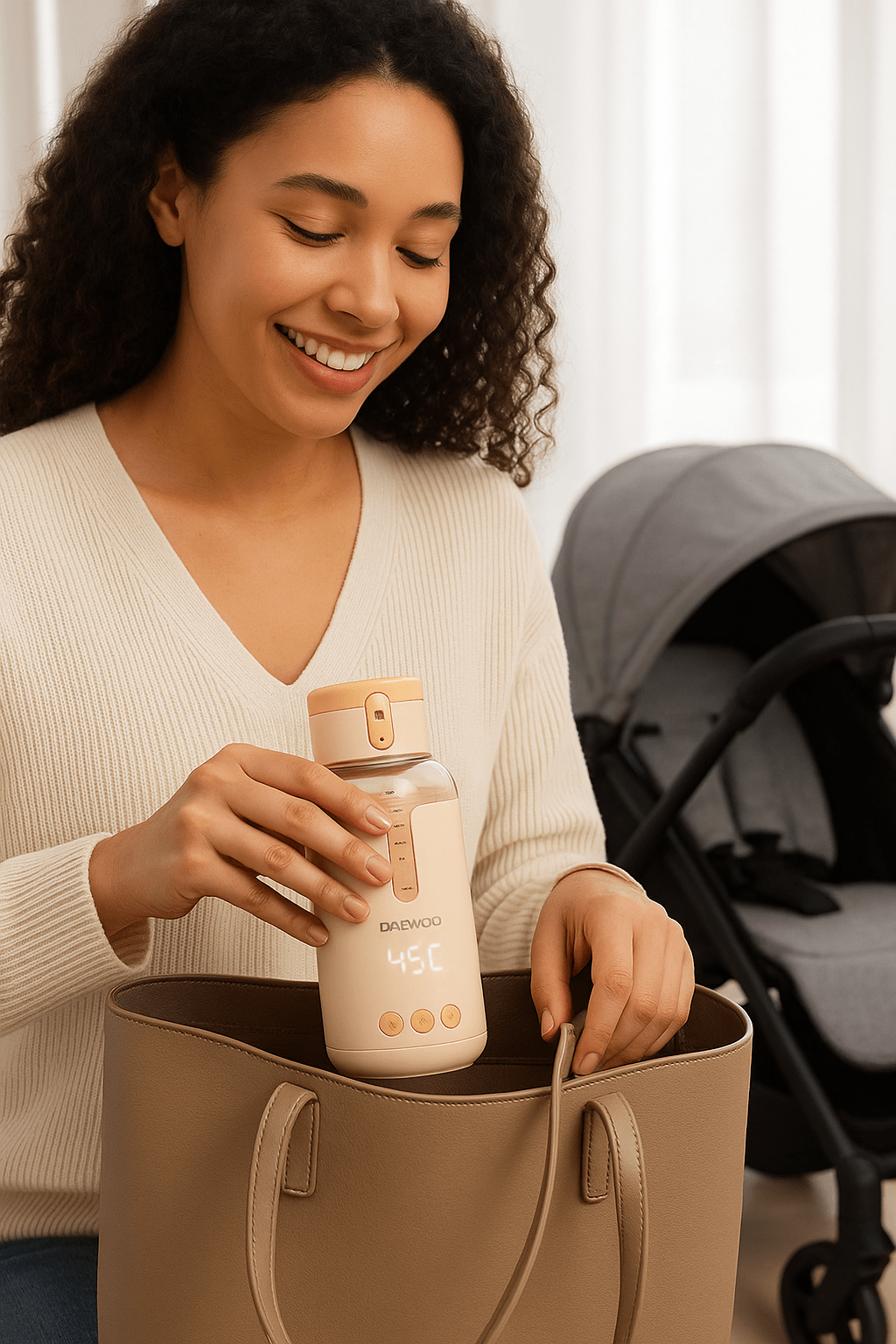 Chauffe biberon portable | Ultra Slim - Miam bébé