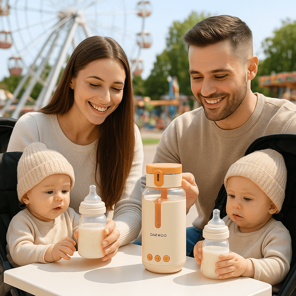 Chauffe biberon portable | Ultra Slim - Miam bébé