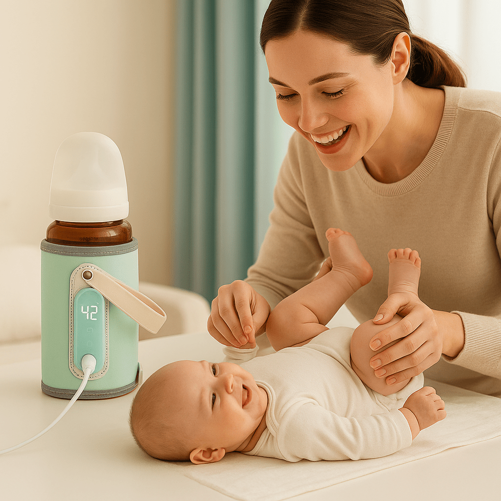 chauffe biberon portable | WarmMilk intelligent™ - Miam bébé