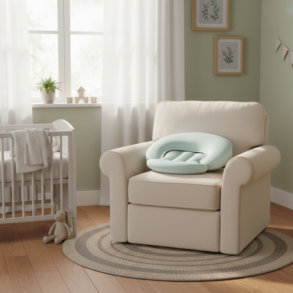 Coussin Allaitement | 2 - en 1 Ergonomique - Miam bébé