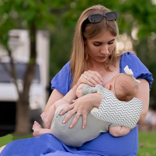 Coussin d'allaitement | Ergonomique Compact - Miam bébé