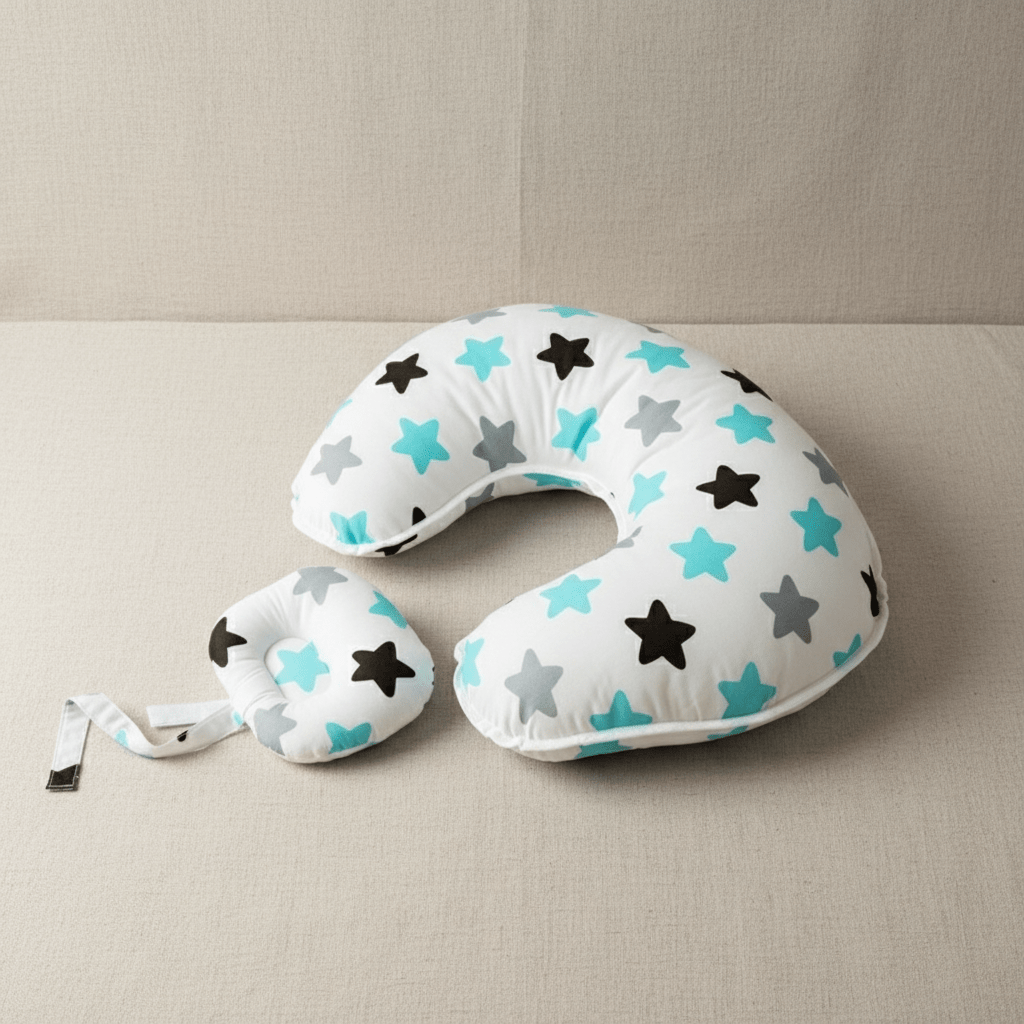 Coussin d'allaitement microbille forme U | Ergonomique - Miam bébé