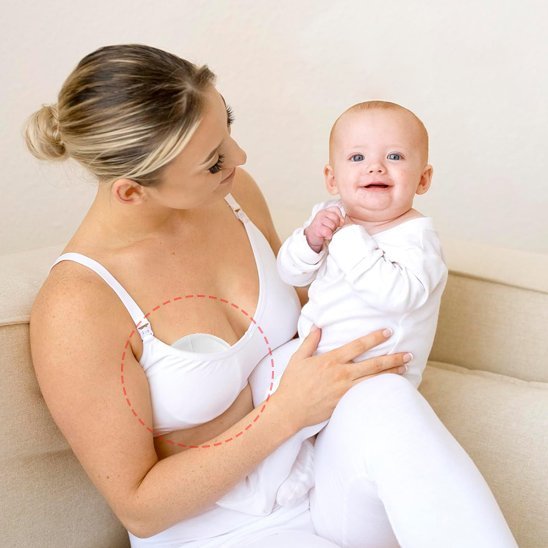 Coussinet d'allaitement | Lavable et Confort - Miam bébé