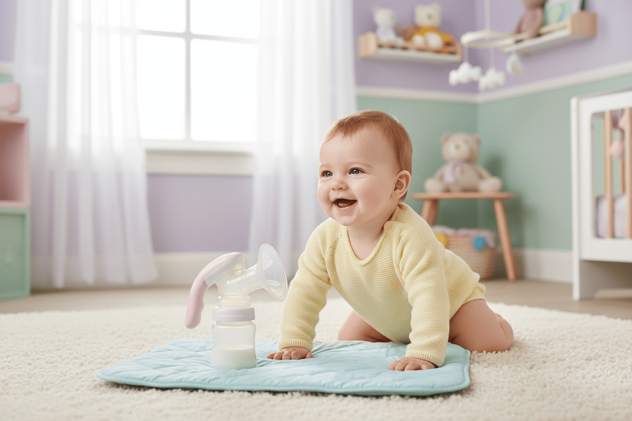 Tire lait manuel | Violet Confort - Miam bébé