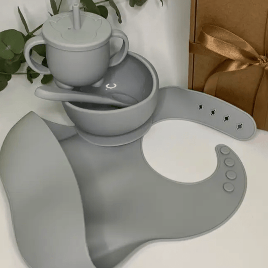 Vaisselle Bebe - TablewareBabySet™ - Cendre - Miam bébé