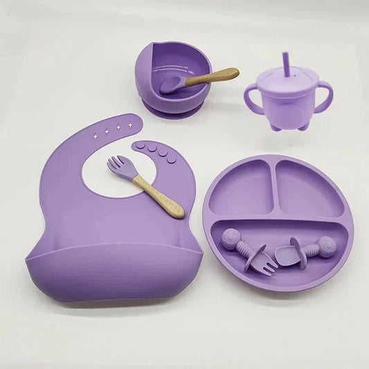 Vaisselle Bebe - TablewareBabySet™ - Violet - Miam bébé